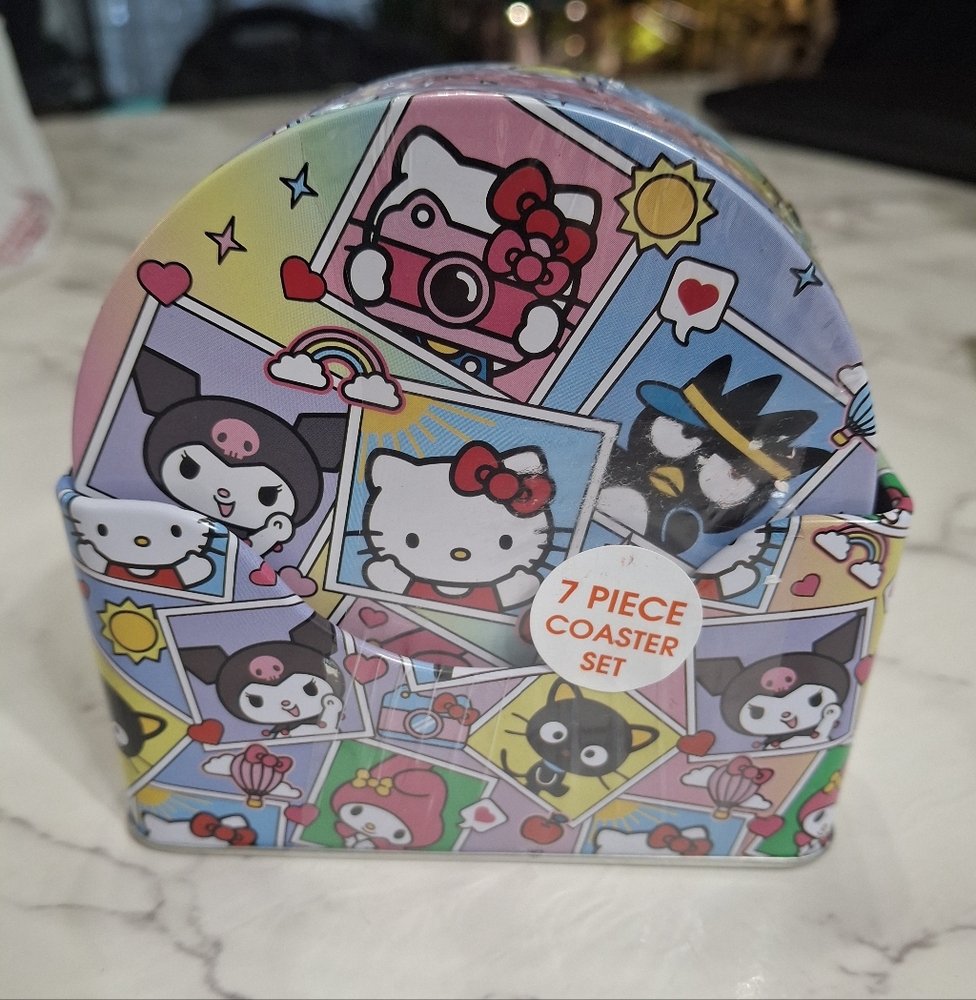 Hello Kitty Coaster Set